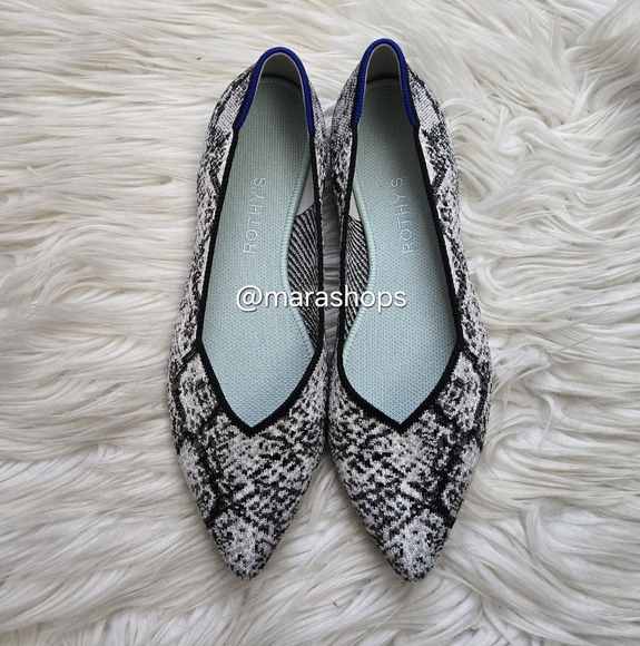 Rothy's The Point Python Flats - Picture 1 of 6